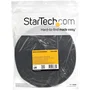 StarTech.com HKLP50 Bobina de Cinta de Gancho y Bucle para Gestión de Cables, 15.2m x 19mm, Negro, Nylon, Autoadherente, Reutilizable, para Rack o Armario de Servidores