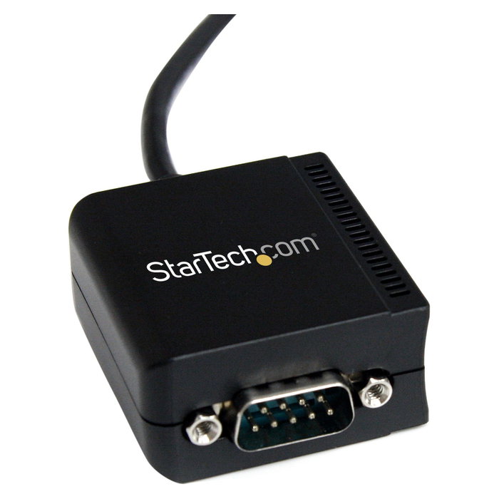 StarTech Cable Adaptador USB a 1 Puerto Serie RS232 DB9 con Aislamiento Óptico, 2,5 m, Negro StarTech Cable Adaptador USB a 1 Puerto Serie RS232 DB9 con Aislamiento Óptico, 2,5 m, Negro