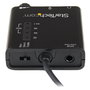 StarTech.com Tarjeta de Sonido USB Externa Estéreo con Salida SPDIF Digital Óptica y Entrada Micrófono, 24 Bit, 5.1 Canales, USB Sound Adapter - Negro