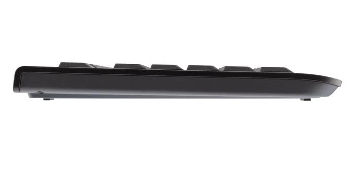 Cherry DW 3000 Teclado Inalámbrico Español Completo con Ratón Óptico - Ultra Silencioso, Teclas Láser Duraderas, Nano Receptor USB 2.4 GHz, Color Negro