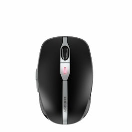 Cherry MW 9100 Ratón Inalámbrico Ambidextro Negro/Plata