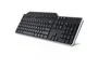 DELL KB522 Teclado con Cable USB QWERTY Español Negro - Teclado Multimedia para Oficina con Teclas de Acceso Rápido y 2 Puertos USB 2.0