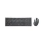 Dell KM7120W Kit de Teclado y Ratón Inalámbrico, Gris Titanio, Español