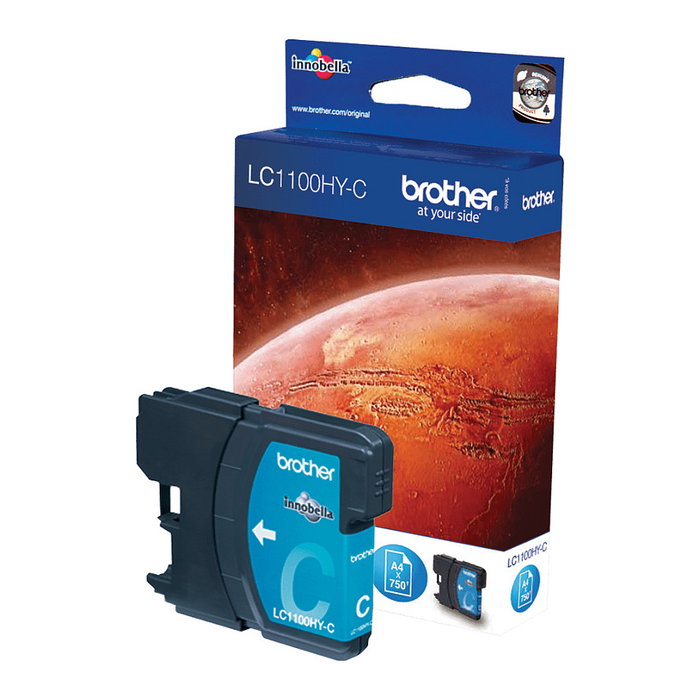 Brother LC1100HYC Cartucho de Tinta Cian Alta Capacidad Brother LC1100HYC Cartucho de Tinta Cian Alta Capacidad