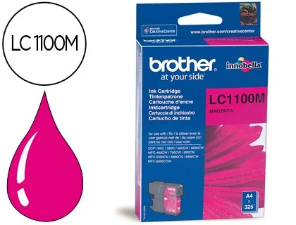 Brother Cartucho de Tinta LC1100M Magenta Brother Cartucho de Tinta LC1100M Magenta