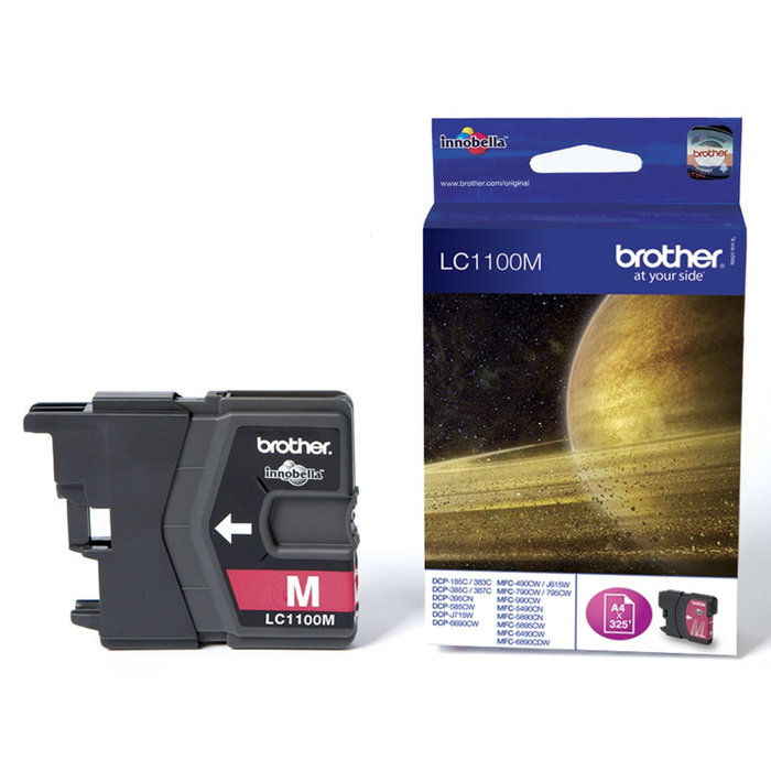 Brother Cartucho de Tinta LC1100M Magenta Brother Cartucho de Tinta LC1100M Magenta