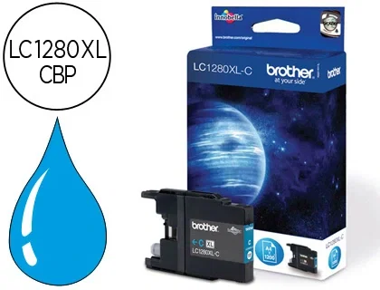 Brother LC-1280XLCBP Cian, 1.200 páginas
