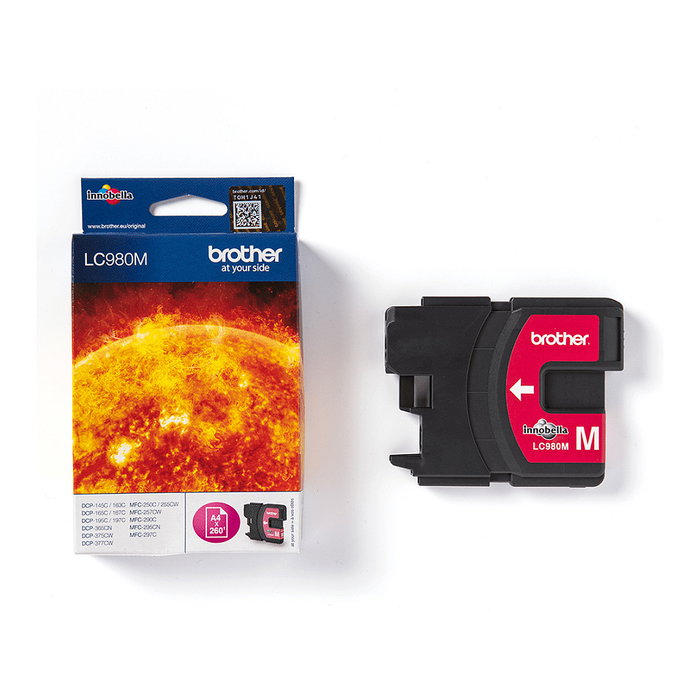 Brother Cartucho de Tinta Magenta LC980M