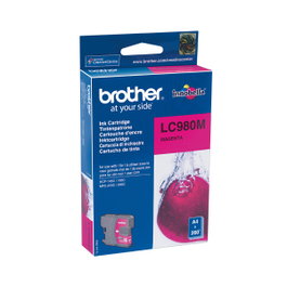 Brother Cartucho de Tinta Magenta LC980M