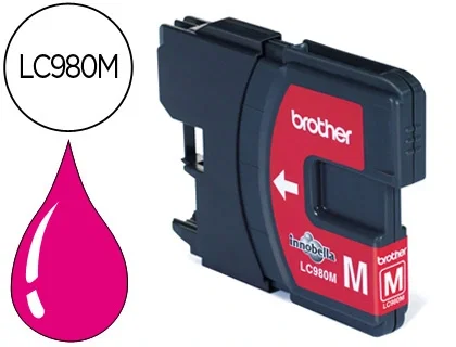 Brother Cartucho de Tinta Magenta LC980M