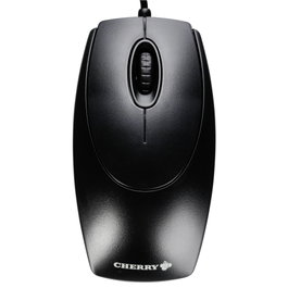 Cherry M-5450 Ratón Óptico Ambidextro Negro