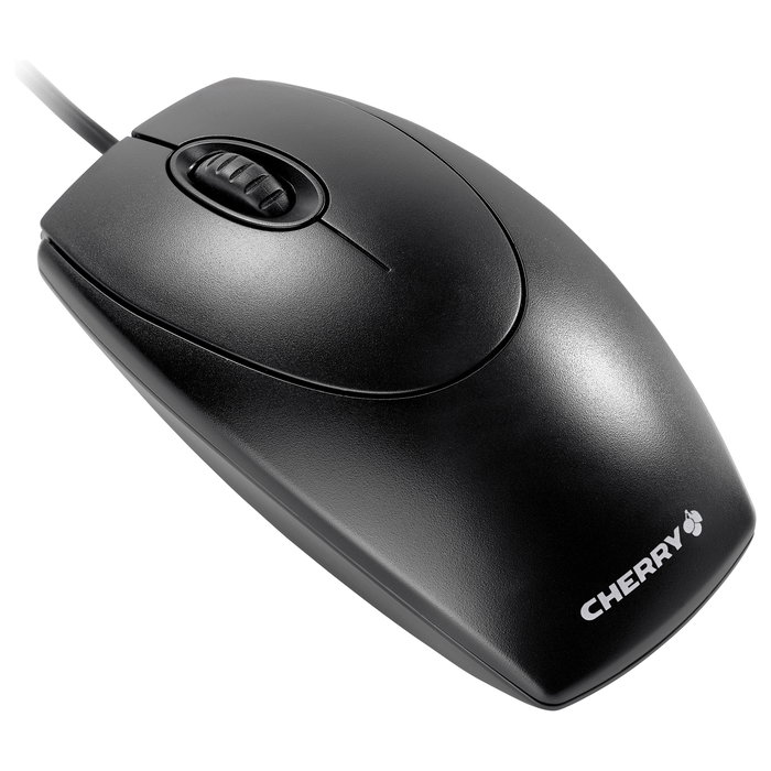 Cherry M-5450 Ratón Óptico Ambidextro Negro USB/PS/2