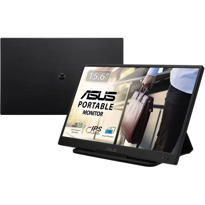 Asus ZenScreen MB166C Monitor Portátil 15.6 pulg Full HD IPS Negro