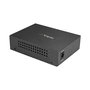 StarTech.com MCMGBSCMM055 Convertidor de Fibra Gigabit, 1000Base-SX a 1000Base-T, 10/100/1000 Mbps, 550 m, Negro