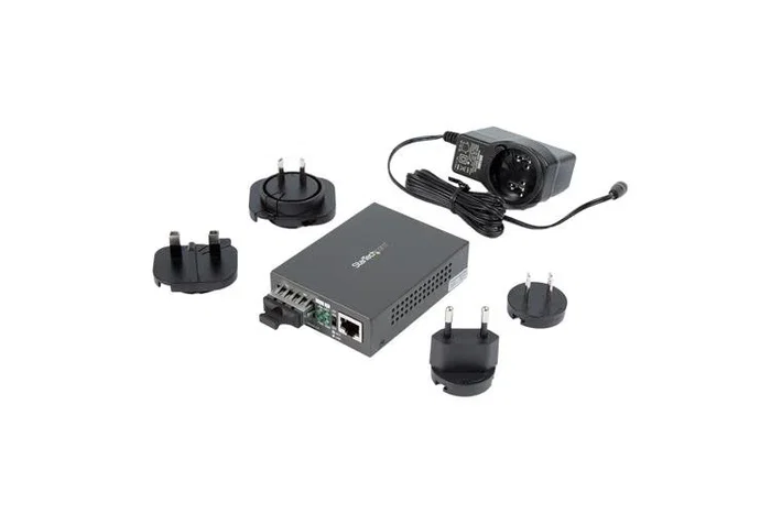 StarTech MCMGBSCMM055 Conversor de Medios Gigabit Ethernet a Fibra SC Multimodo 550m