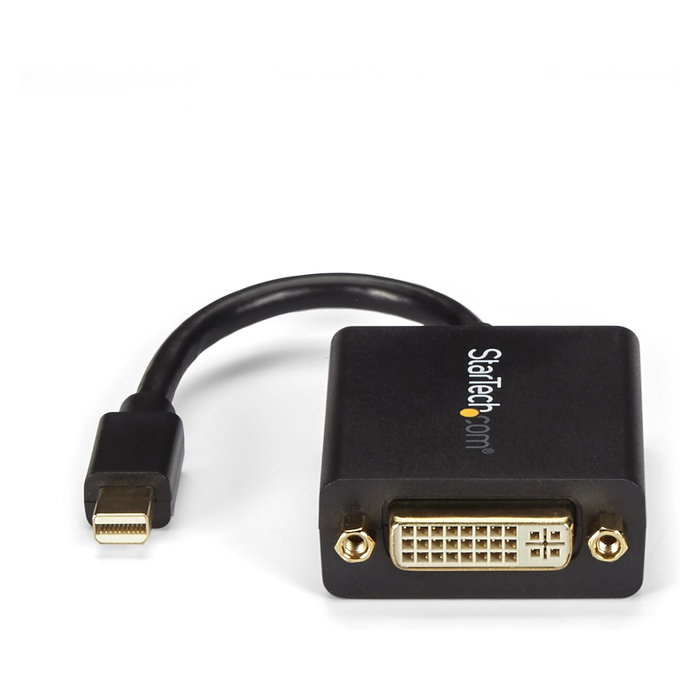 StarTech Adaptador Conversor de Vídeo Mini DisplayPort a DVI-I Pasivo - 1920x1200/1080p - Mini DP Macho a DVI-I Hembra - 0.13 m