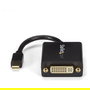 StarTech Adaptador Conversor de Vídeo Mini DisplayPort a DVI-I Pasivo - 1920x1200/1080p - Mini DP Macho a DVI-I Hembra - 0.13 m