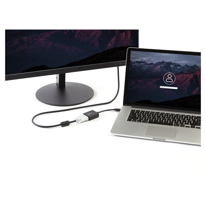 StarTech Adaptador Conversor de Vídeo Mini DisplayPort a DVI-I Pasivo - 1920x1200/1080p - Mini DP Macho a DVI-I Hembra - 0.13 m