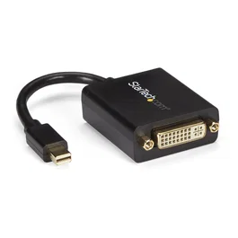 Startech Adaptador Conversor de Video Mini DisplayPort a DVI Pasivo, 1920x1200, Cable 10.2 cm, Negro