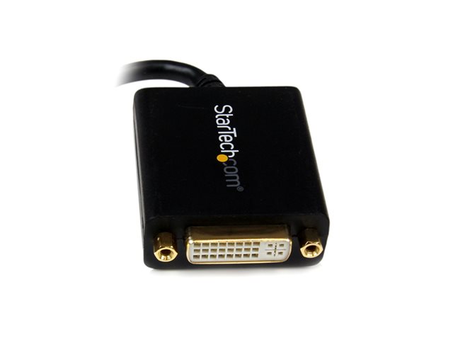 Startech Adaptador Conversor de Video Mini DisplayPort a DVI Pasivo, 1920x1200, Cable 10.2 cm, Negro