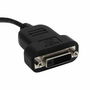 Adaptador Mini DisplayPort a DVI Startech MDP2DVIS Negro