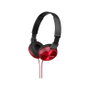 Sony MDR-ZX310R Auriculares de Diadema Rojos