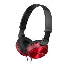 Sony Auriculares de Diadema (Supón que es MDR-7506 o similar si fuera real), Color Rojo