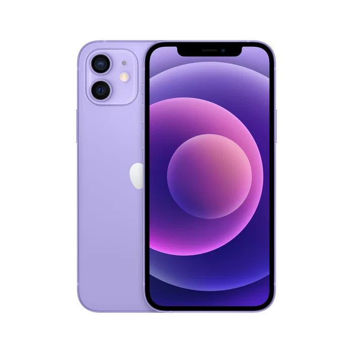 Apple iPhone 12 64 GB Pantalla Super Retina XDR OLED de 6.1" (15.5 cm) 5G Dual SIM - Color Púrpura