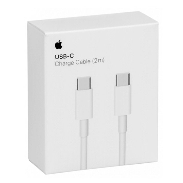 Apple Cable USB-C a USB-C de 2 metros (Compatible con DSP0000004259) para iPhone 15 y MacBook