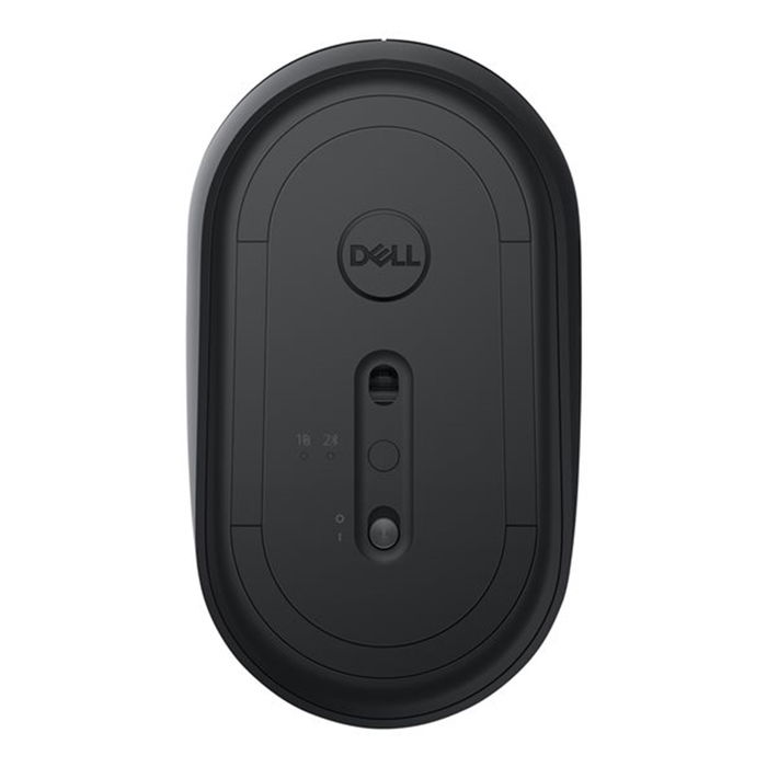 DELL Ratón inalámbrico móvil MS3320W, Óptico 1600 DPI, RF Wireless + Bluetooth, Ambidextro, Negro