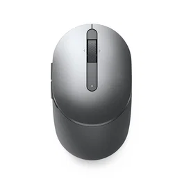 DELL Ratón inalámbrico Mobile Pro MS5120W - Óptico, RF Wireless + Bluetooth, 1600 DPI, Gris Titanio