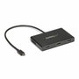 Startechcom Hub Splitter USB-C a 3x HDMI con MST Negro