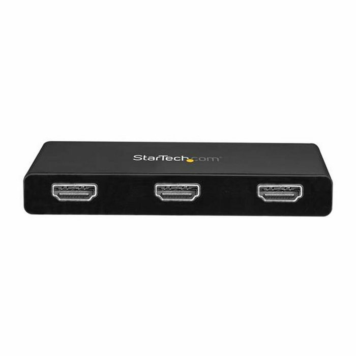 Startechcom Hub Splitter USB-C a 3x HDMI con MST Negro