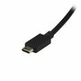 Startechcom Hub Splitter USB-C a 3x HDMI con MST Negro