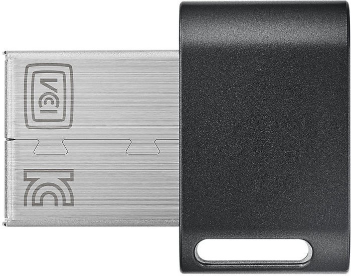 Samsung FIT Plus MUF-256AB/APC 256 GB Gris, Plata
