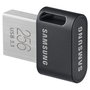 Samsung FIT Plus MUF-256AB 256 GB, USB 3.2 Gen 1 (3.1 Gen 1), 400 MB/s Lectura, Resistente al Agua y Golpes, Gris/Plata