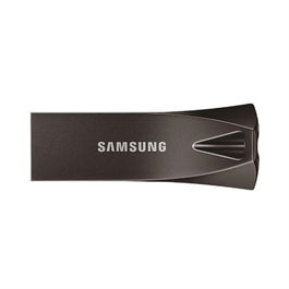 Samsung Pendrive 256GB BAR Plus Titan Gray USB 3.1 MUF-256BE4/APC, hasta 400 MB/s