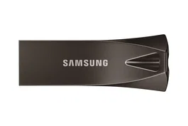Samsung Pendrive USB 3.2 Gen 1 MUF-256BE Bar Plus 256 GB Gris - 300 MB/s - Resistente al Agua, Golpes, Magnético y Rayos X