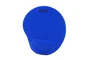 Nilox Alfombrilla Ergonómica para Ratón Azul NXMPE02