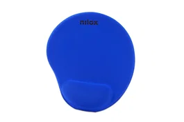 Nilox Alfombrilla Ergonomica Para Raton Azul