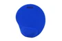 Nilox Alfombrilla Ergonómica para Ratón Azul con Reposamuñecas de Gel
