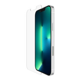 Belkin SCREENFORCE UltraGlass OVA078zz Protector de Pantalla 9H iPhone 13 / 13 Pro, Antibacteriano, Resistente a Impactos y Rayones