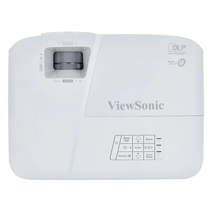 ViewSonic PA503S Proyector SVGA 3600 lúmenes ANSI DLP Gris, Blanco
