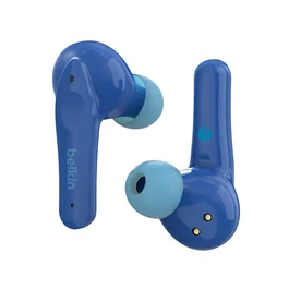 Belkin Auriculares Inalámbricos Bluetooth Soundform Nano para Niños, Azul, Dentro de Oído, con Micrófono