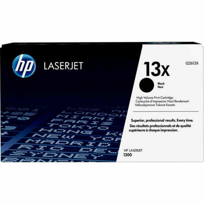 HP Cartucho de Tóner Original 13X Negro Q2613X Alta Capacidad