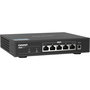 QNAP QSW-1105-5T Switch de 5 Puertos 2,5GbE No Administrado, Negro