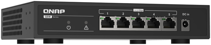 QNAP QSW-1105-5T Switch No Administrado Gigabit Ethernet 5 Puertos 2.5GbE Negro QNAP QSW-1105-5T Switch No Administrado Gigabit Ethernet 5 Puertos 2.5GbE Negro