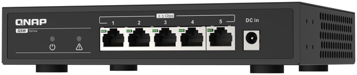 QNAP QSW-1105-5T Switch No Administrado Gigabit Ethernet 5 Puertos 2.5GbE Negro QNAP QSW-1105-5T Switch No Administrado Gigabit Ethernet 5 Puertos 2.5GbE Negro