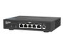 QNAP QSW-1105-5T Switch de 5 Puertos 2,5GbE No Administrado, Negro