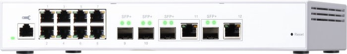 QNAP QSW-M408-2C Switch de red gestionable 12 puertos Blanco QNAP QSW-M408-2C Switch de red gestionable 12 puertos Blanco